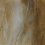 Brown & White Opal Wispy - Stained Glass Express 
