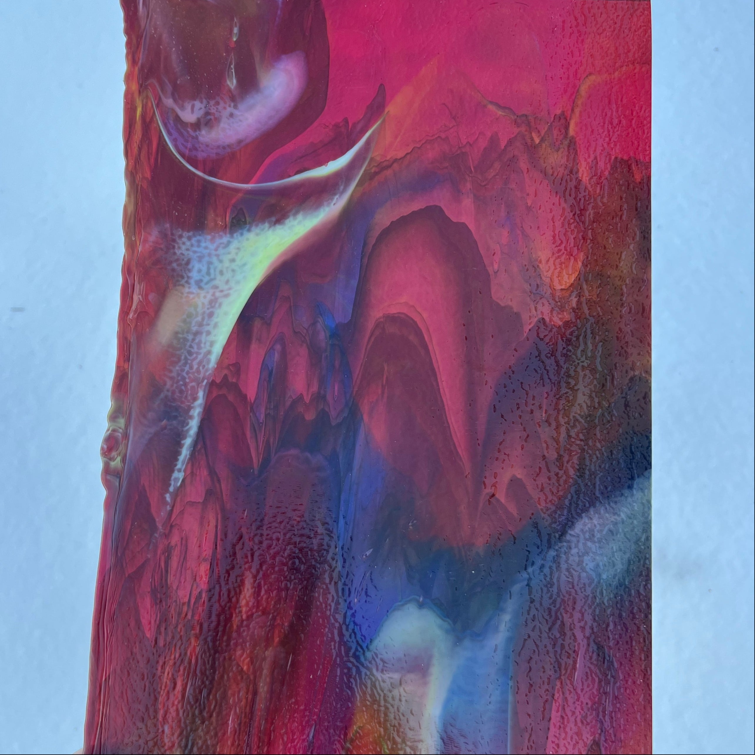90 COE Cranberry Pink, Royal Blue, Spring Green – Stained Glass