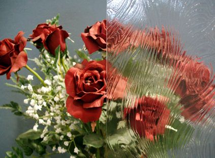 Clear Taffeta Textured