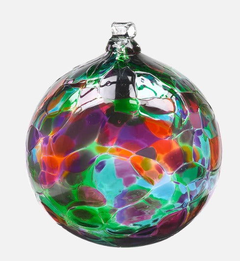 CALICO BALL 6" GARDEN - Stained Glass Express 