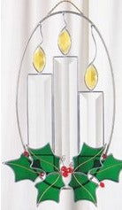 CANDLES OVAL - Stained Glass Express 
