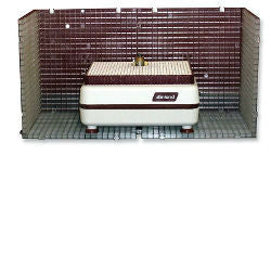 CLEAR WAFFLE GRID SURFACE 6PK - Stained Glass Express 