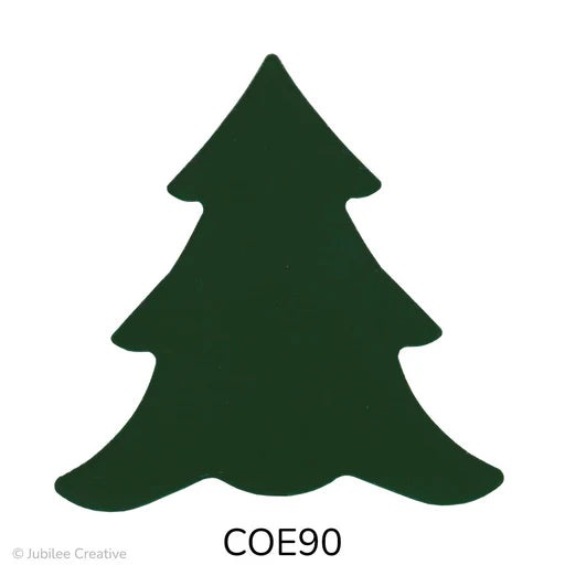 90 Coe Precut Small Tree Dark Green