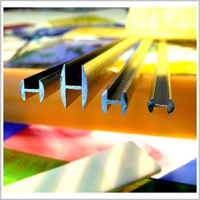 Came Lead H Rd 7/32" - Stained Glass Express 