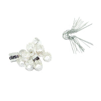 Cap/Loop Set Silver 10mm - Stained Glass Express 