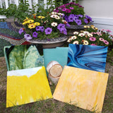 Celery, Forest Green Ring Mottle - Stained Glass Express 