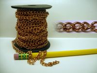 Chain Copper Decorative - Stained Glass Express 