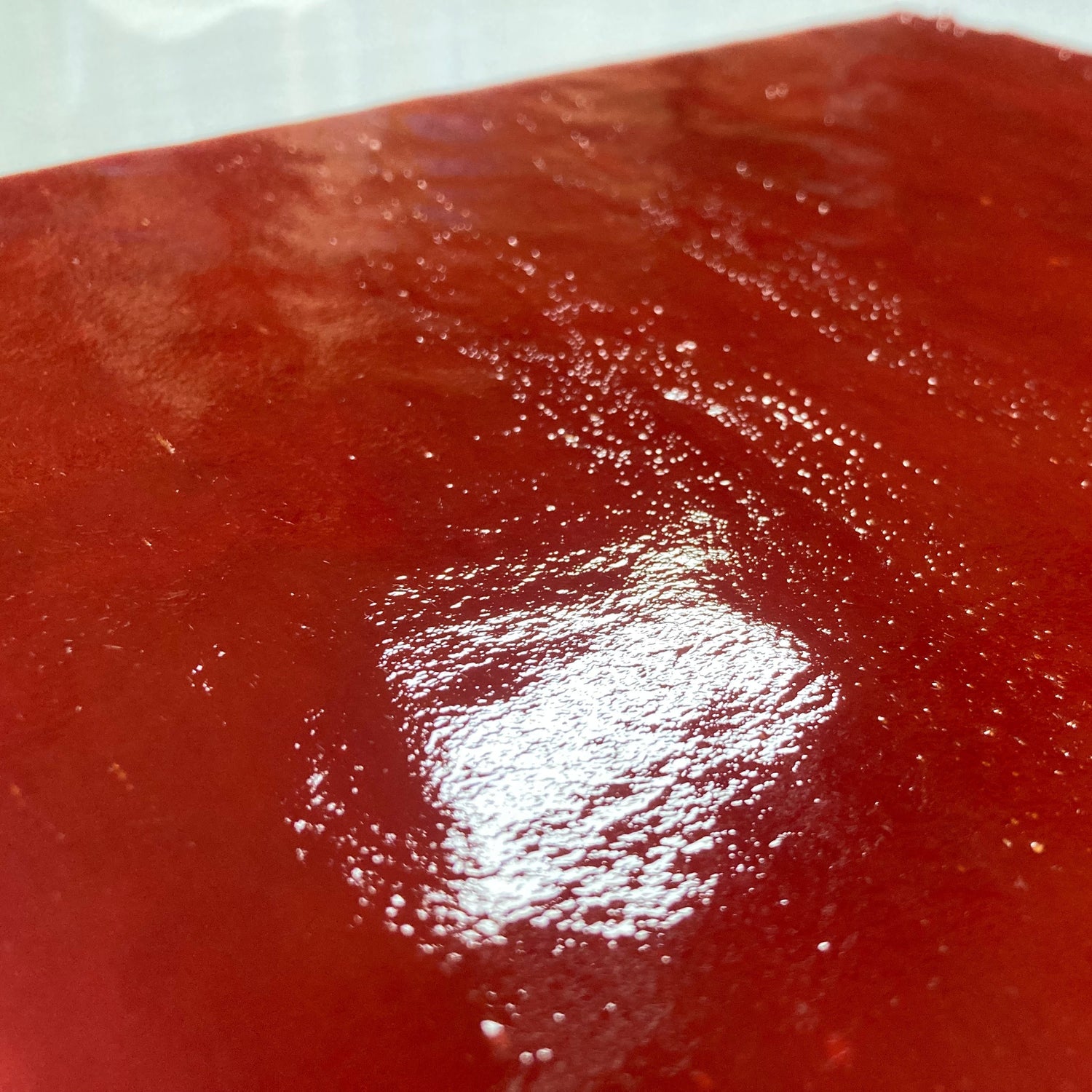 Cherry Red Ice Stipple