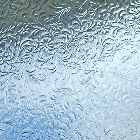 Clear Floral Textured