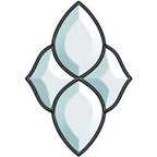 Clear Mini Ornament Bevel Cluster - Stained Glass Express 