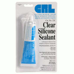 Clear Silicone Sealant 3 OZ - Stained Glass Express 
