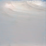 Clear, White Wispy Iridescent