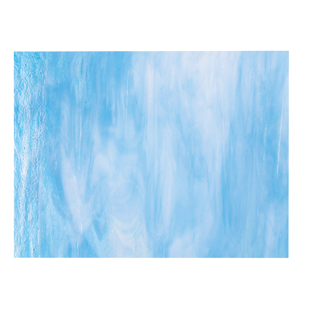 90 COE Clear, Turquoise Blue, White