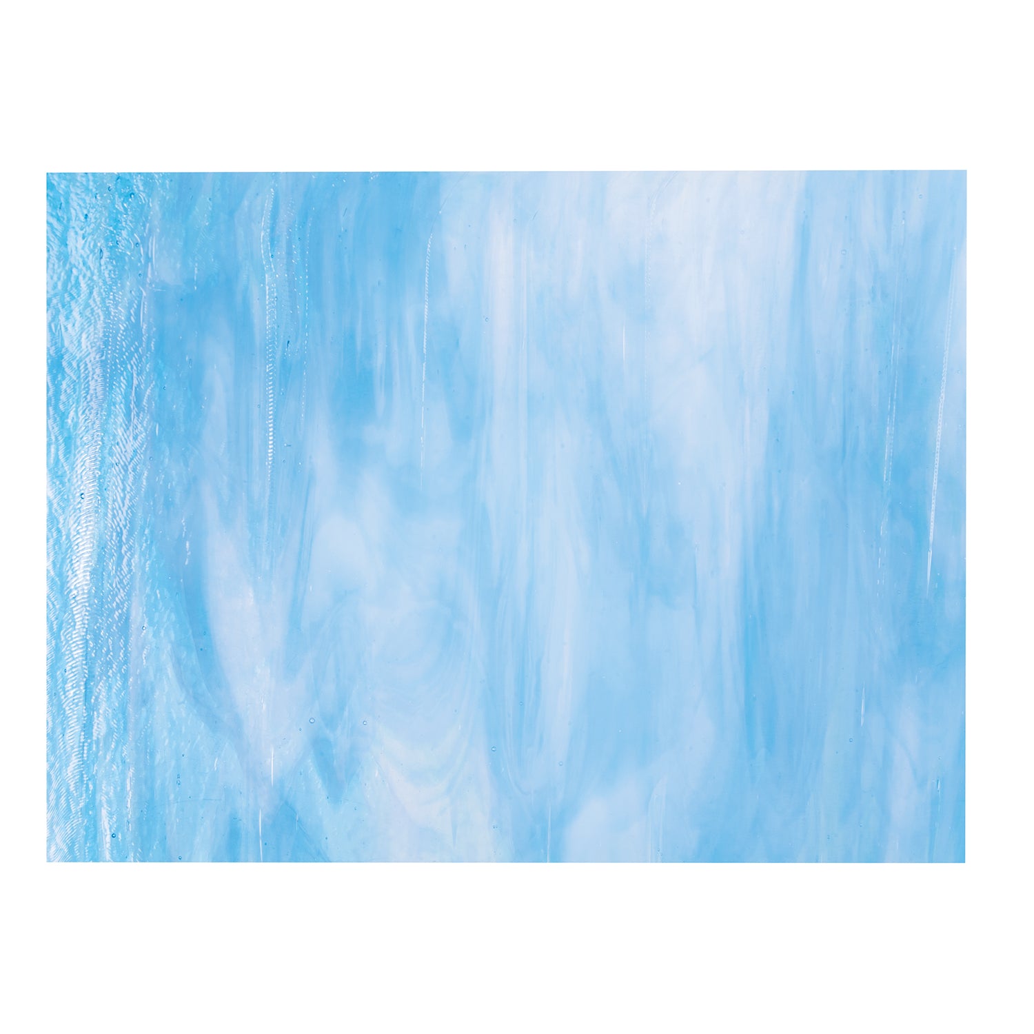 90 COE Clear, Turquoise Blue, White