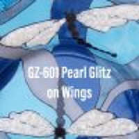 Colors For Earth Opal Ice Glitz - Stained Glass Express 