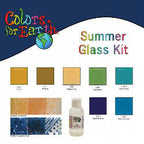 Colors For Earth Summer Glass Paint Kit - Stained Glass Express 