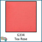 Colors for Earth Tea Rose Enamel Glass Paint - Stained Glass Express 