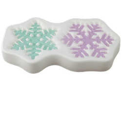 Colour De Verre 2015 Snowflake Mold - Stained Glass Express 