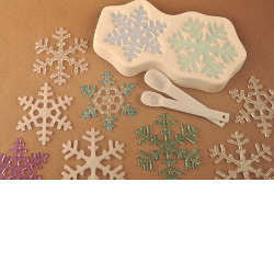 Colour De Verre 2015 Snowflake Mold - Stained Glass Express 