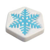 Colour De Verre 2017 December Snowflake Mold - Stained Glass Express 