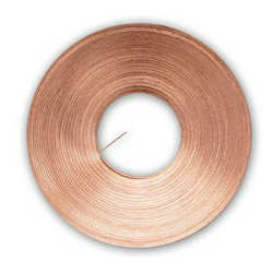 Copper Reinforcing Strip 100 ft - Stained Glass Express 
