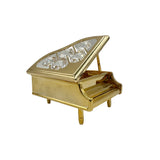 Crystal Swarovski in 24K Gold Plate Piano