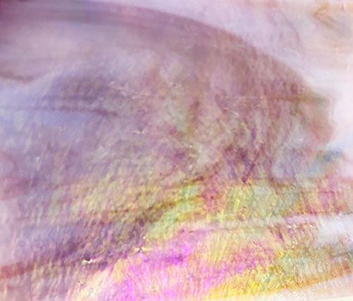 Amethyst and White Opal Iridized