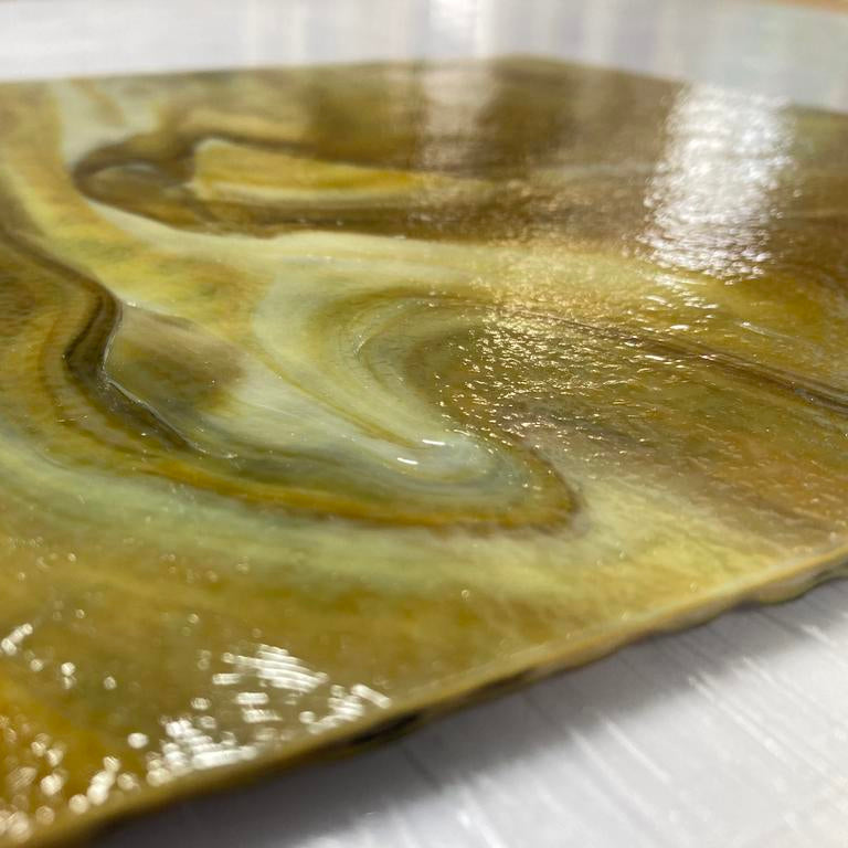 Dark Brown, Coffee, Butterscotch Granite Ripple