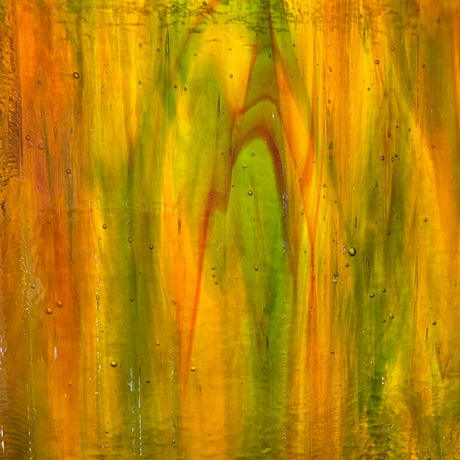 Deep Woods Amber and Green Wispy