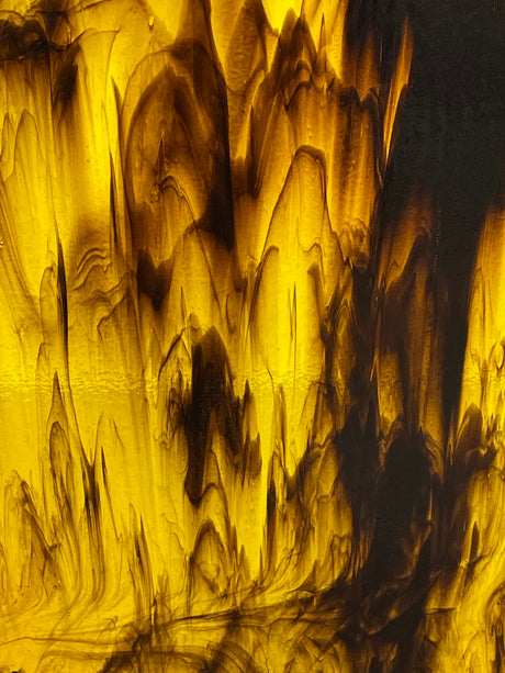 Desert Caverns Amber and Black