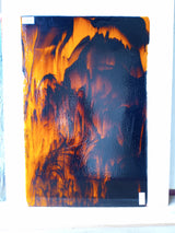 Desert Caverns Amber and Black
