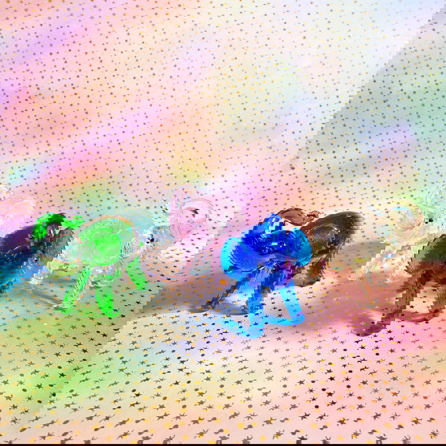 ELEPHANT SILVER - Stained Glass Express 