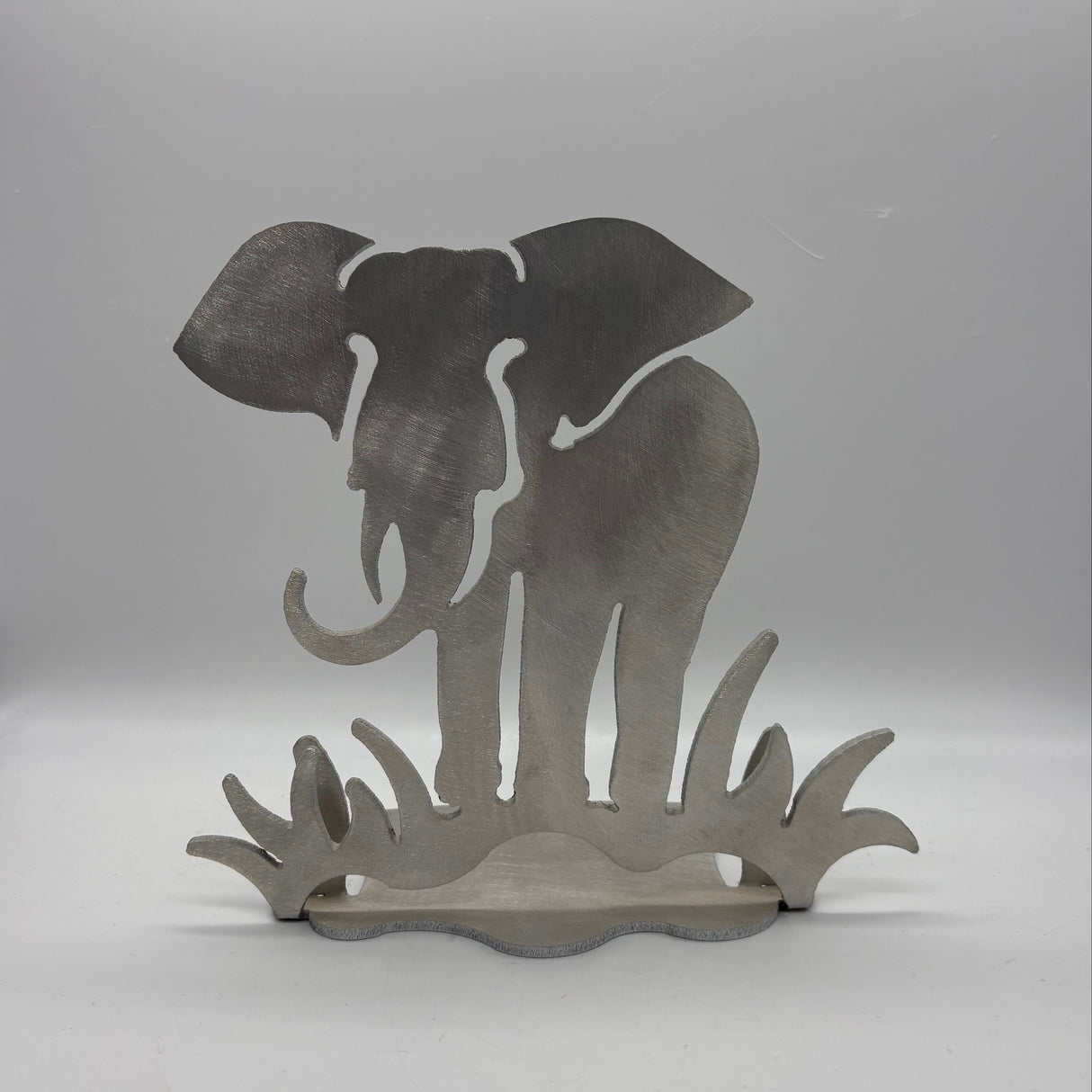 Ellie Brushed Aluminum Art Stand