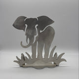 Ellie Brushed Aluminum Art Stand