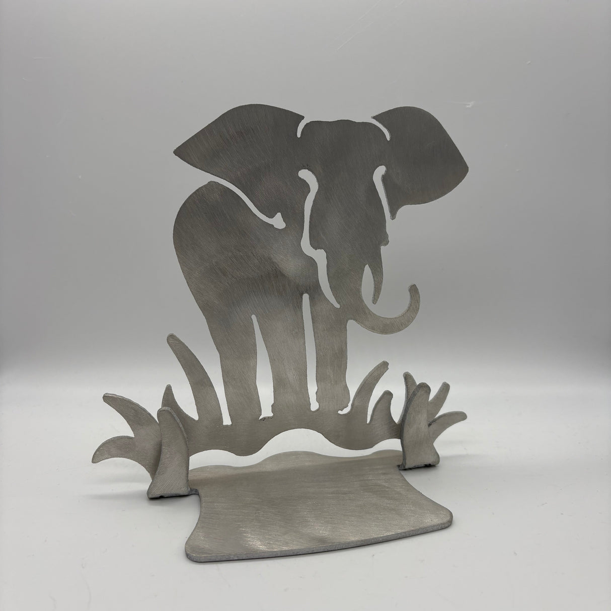 Ellie Brushed Aluminum Art Stand