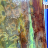 Emerald Green Opal, Red-Orange High Strike