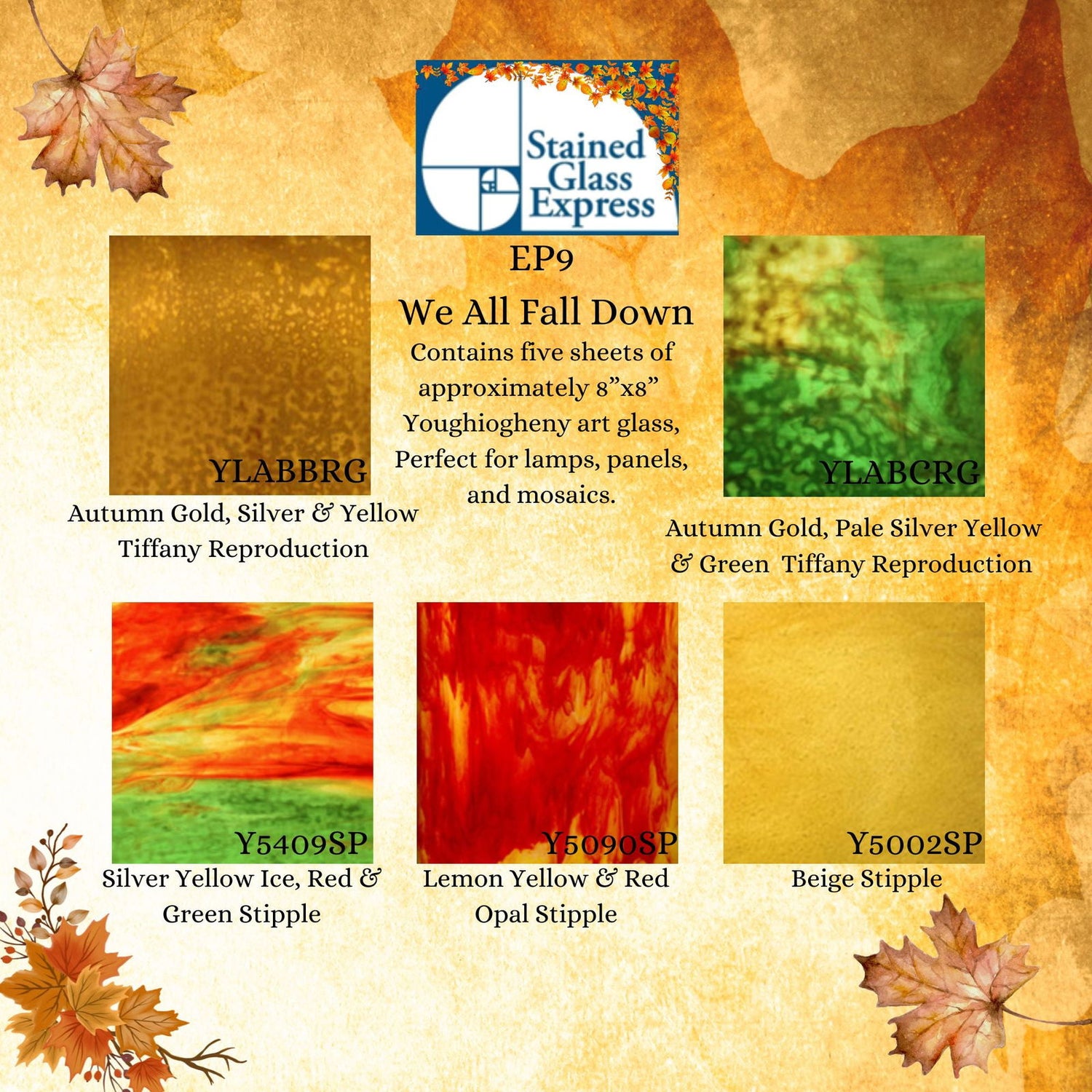 Express Pack We All Fall Down - Stained Glass Express 