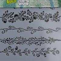 Fanciful Borders Fusing Stencil - Stained Glass Express 
