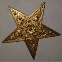 Filigree, Fancy Star Solid - Stained Glass Express 