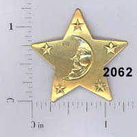 Filigree, Star with Moon - Stained Glass Express 