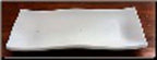 Flare Sushi Small Platter Ceramic Mold 8.5 Inch - Stained Glass Express 