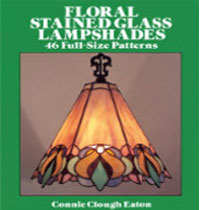 Floral Stained Glass Lampshades Patterns - Stained Glass Express 