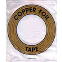 Foil Copper 1/2 inch 1.25 MIL - Stained Glass Express 