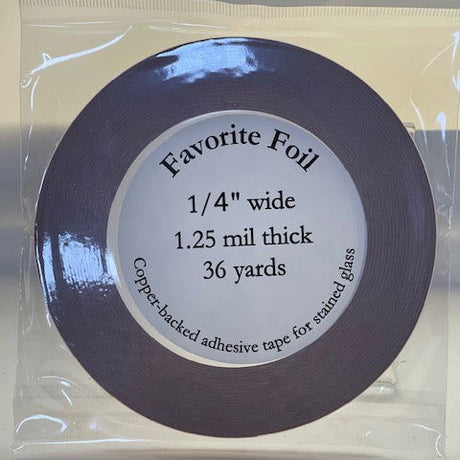 Foil Copper 1/4" Favorite - Stained Glass Express 