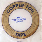 Foil Copper 7/32"  1.25 Mil - Stained Glass Express 