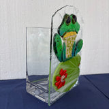 Vase Frog 8"