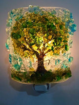 Night Light Recycled Bottle Glass