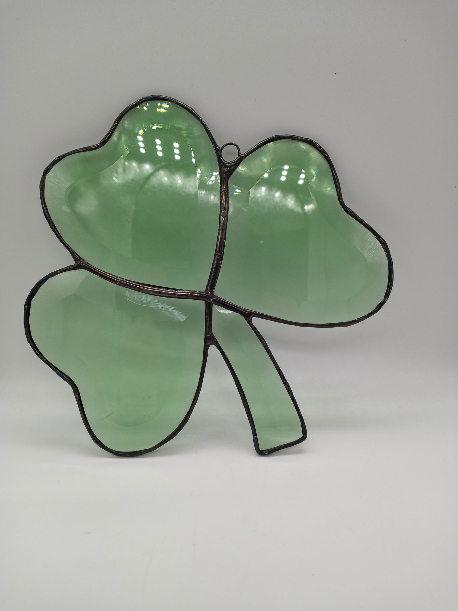 Fun Day Out Bevel Shamrock - Stained Glass Express 