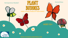 Fun Day Out Stained Glass Plant Buddies - Stained Glass Express 