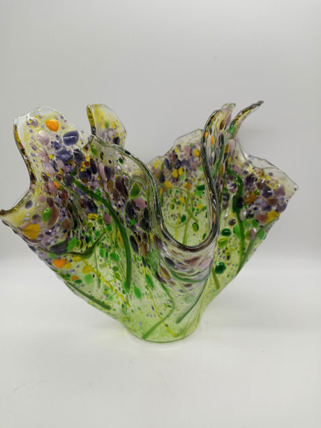 Fun Night Out Freeform Vase - Stained Glass Express 